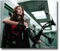 Abigail (Jessica Biel)'s custom compound bow.
