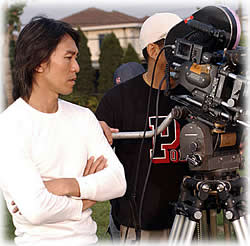 Stephen Chow directing Kung Fu Hustle behind the scenes.