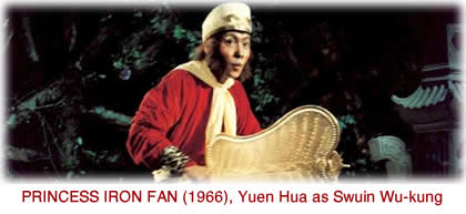 PRINCESS IRON FAN (1966), Yuen Hua as Swuin Wu-kung