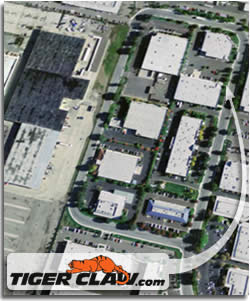 The Tiger Claw building lies on Encyclopedia Circle in Fremont California