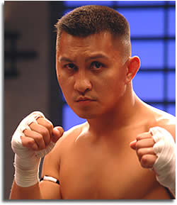 Muay Thai kickboxer, Melchor Menor