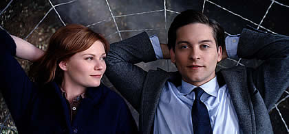 Kirsten Dunst & Toby Maquire and Mary Jane and Peter Parker