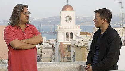 Director Paul Greengrass and star Matt Damon