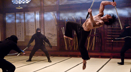 Scene from Ninja Assassin
