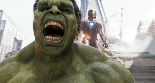 The Hulk and Iron Man