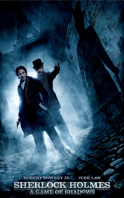 SHERLOCK HOLMES: A GAME OF SHADOWS movie poster